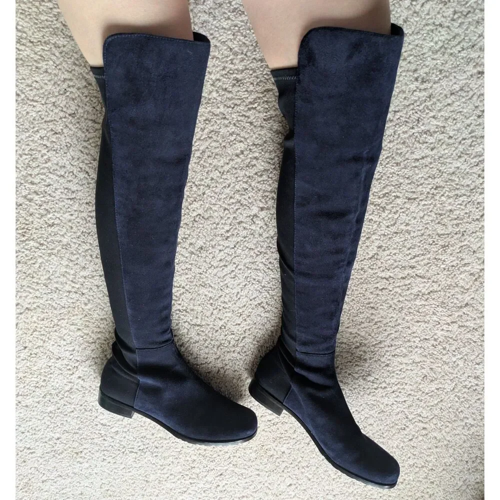 Stuart Weitzman dark blue